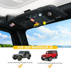 Tactical Sun Visor Organizer Visor Storage Compatible with 2012-2018 Jeep Wrangler JK 2/4 Door Accessories Car Sun Visors Sunglasses Holder Webbing Molle Panel, 2x Driver Passenger