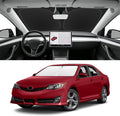 Custom Fit Windshield Sun Shade for Toyota Camry 2012-2017, Blocks UV & Heat, Front Window Sunshade Accessorie, Easy Fold & Store Keep Your Car Cooler