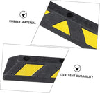 SUPVOX Parking Block Curb Wheel Stopper Durable Vehicle Floor Stopper for Garage Heavy Duty Design Suitable for Cars Trucks and Trailers Prevents Collisions and Improves Safety