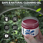 Auto Dynasty Car Cleaning Gel 5 Pack, Car Detailing Kit Cleaner Slime Putty Jelly, Car Interior Air Vent Dust Cleaner for Cam