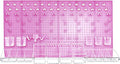 Azar Displays 900988-PNK 125-PIECE PEGBOARD ORGANIZER KIT (2-24""X 24"")", Pink