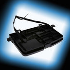 ZONETECH Multi-Functional Portable Foldable Car Backseat Tray Desk - Black Vehicle Table for Food, Meal, Snack, Laptop - Stay Organized When on The Go (1-Pack)