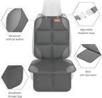 SMART ELF Car Seat Protector for Child Car Seat - Waterproof 600D Fabric Baby Seat Protectors for Non-Slip Backing Mesh Pocke