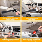 Tornado Detailing Car Cleaning Gun with Metal Nozzle | Interior Drying Air Gun | High Pressure Blower Gun | Car Cleaning Kit 
