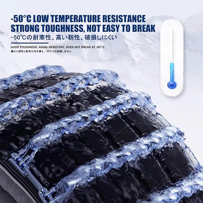 Snow Chains，Tire Chains For Suv，Automatic Locking Mechanism, Easy And Convenient Installation, Reusable, Suitable For Sedans,