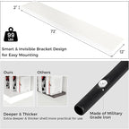 Floating Shelves for Wall, 72 Inch Wide x 12 Inch Deep Floating Shelves, Long Wood Floating Wall Shelf Shelves for Living Roo
