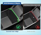 GZSH 3 PCS Trunk Organizers for 2025 Ford Bronco 4 Doors Automatic Transmission ONLY with Center Console Organizer, Door Handle Storage, Gear Shift Organzier (Not for Sport&2Door)