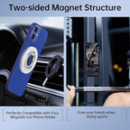 SYNCWIRE Magnetic Phone Ring Holder for MagSafe [2 Pack] - Magnet Cell Phone Grip Stand Finger Ring Kickstand Two-Sided Magnetic Compatible with iPhone 17 Pro Max 16 15 14 13 12 MagSafe Accessories