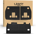 LASFIT Cargo Mat & Backrest Mats for Kia Carnival 2026 2025 2024 2023 2022 / Kia Carnival Hybrid 2025-2026, All Weather TPE Custom Fit Mats Car Trunk Mat Cargo Liner Accessoires, Black
