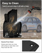 KIWI MASTER Floor Mats for 2017-2025 Mazda CX-5, Custom Fit All Weather Car Mats, Heavy Duty TPE Floor Liners, Front & Rear 2 Row, Black