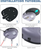 Garage Parking Sensor,Car Accessories Garage Parking Assist,360-Degree Adjustable Park Guide,Preventing Your Car from Knocking Over Other Things,Suitable for Novice Parking and Reversing