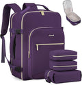 LOVEVOOK Travel Backpack for Women & Men 50L,Airline Approved Carry On Backpack Travel Essentials,TSA Carry on Luggage,Waterp