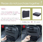 JDMCAR One-Touch Hidden Storage Box Compatible with 2024 2025 2026 Toyota Tacoma Center Console Organizer Armrest Secret Compartment