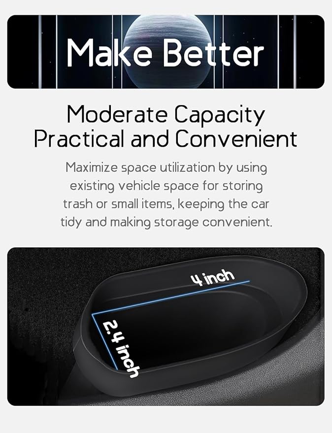 BMZX Car Trash Can Trash Bin, Accessories for Interior Mini Garbage Can, Car Door Trash Can,Multifunctional Organizers and Storage, Home and Office