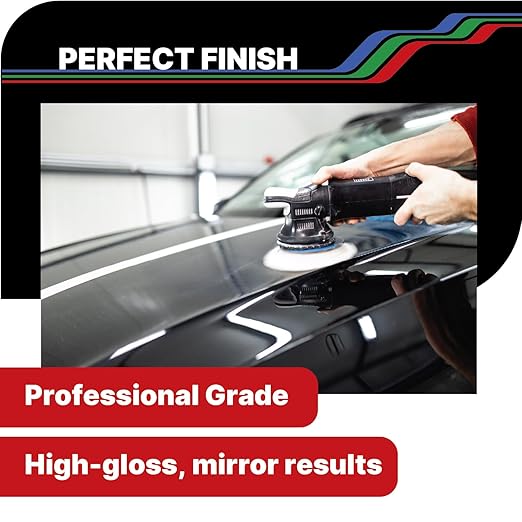 LAUCO Step 1 Rapid-Cut Automotive Polishing Compound – 32oz, Heavy-Cut Formula for Deep Scratch, Oxidation & Sanding Mark Removal, Silicone-Free & Clear-Coat Safe (1000 mL)
