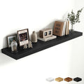 Fun Memories 10 Inch Deep Shelves, Floating Shelves for Wall 48 Inches Long, Wood Floating Shelves for Wall, Large Storage Sh