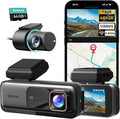 BOTSLAB 4K Dash Cam Front and Rear, 170° Ultra Wide 4K+2K Dashcam with ADAS, Night Vision, 24/7 Parking Mode, Sony STARVIS Se
