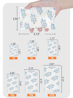 5 Gram (150 Pack) Color-Indicating Silica Gel Packets, Premium Food Grade Desiccant - Rechargeable Moisture Absorbers for