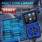 OBD2 Scanner Diagnostic Tool - Check Engine Light Code Reader, Reset Function, Data Stream, I/M Readiness, Full Features, Modes