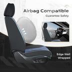 Coverado Car Seat Covers, Front Covers for Cars, Car Seat Cover Front Seats, Automotive Seat Cover, Waterproof, Leather Car S