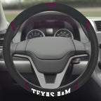 FANMATS NCAA Unisex-Adult Embroidered Steering Wheel Cover