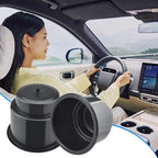SDTC Tech Black Sofa Cup Holder, Universal Plastic Recessed Cup Holder with Drain for RV Boats, Cars, Sofas and Golf Carts (2
