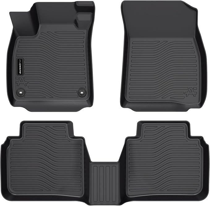 All Weather Floor Mats Fit for Honda Accord 2023 2024 2025 2026 Include Hybrid TPE Rubber Liners Set Accord Accessories All Season Guard Odorless Anti-Slip Floor Mats