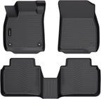 All Weather Floor Mats Fit for Honda Accord 2023 2024 2025 2026 Include Hybrid TPE Rubber Liners Set Accord Accessories All Season Guard Odorless Anti-Slip Floor Mats