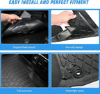 Nilight TPE Floor Mats for Mazda CX5 (CX-5) 2017 2018 2019 2020 2021 2022 2023 2024 2025 All Weather Custom Fit Heavy Duty Floor Liners