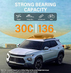 300lbs Lockable Roof Rack Cross Bars Compatible with 2021-2026 Chevrolet Chevy Trailblazer L LT ACTIV RS, Aluminum Crossbars for Rooftop Cargo Bars Luggage Kayak Canoe Bike Snowboard Racks