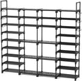 ROJASOP Large Shoe Rack Organizer for Entryway Closet 64-68 Pairs 9-Tier Heavy Duty Tall Garage Shoe Rack Shoe Shelf Shoes St