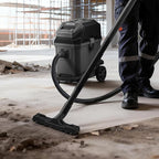 VEVOR Commercial Shop Vac, 11 Gallon Wet Dry Shop Vacuum, 5.5 Peak HP Portable with One-Button Self-Cleaning, 1350W Input, 1.