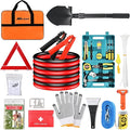 Nilight Car Emergency Kit with Jumper Cable Air Compressor Tire Repair Essential Tools First Aid Alligator Connector Electric