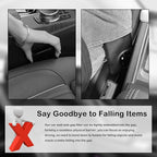 2PCS Upgraded Car Seat Gap Filler Organizer with Phone Holder,2 in 1 Car in Between Cars Seat Catcher for Filling Gaps,Versatile Cars Gap Seats Filler as Under Seats Storage