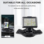 Portable NonSkid Beanbag Friction Mount Holder for Garmin GPS - Ultimate Dashboard Mount for Garmin Nuvi, Drivesmart, Dezl, Zumo, Driveassist, DriveLuxe, StreetPilot & RV Navigator