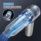 Mini Vacuum Cleaner, 2 in 1 27000PA Brushless Car Vacuum &250000RPM Air Duster 9000mAh Battery Air Blower Wireless Handheld V