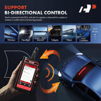 A-Premium 2025 PD100F for Ford Lincoln Mercury Full System OBD2 Scanner Diagnostic Tool, Bi-Directional Code Read Scan Tool,