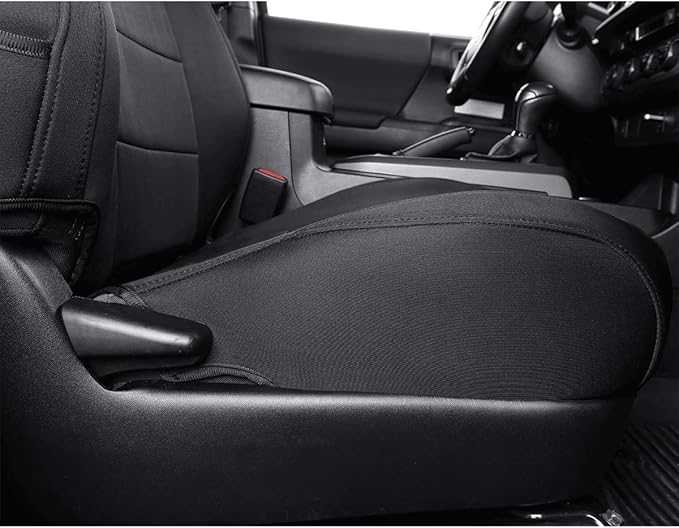 EKR Tacoma Back Seat Covers Custom for Select Toyota Tacoma (Hybrid) 2024 2025 2026 Double cab TRD Sport,TRD Off-Road,Limited