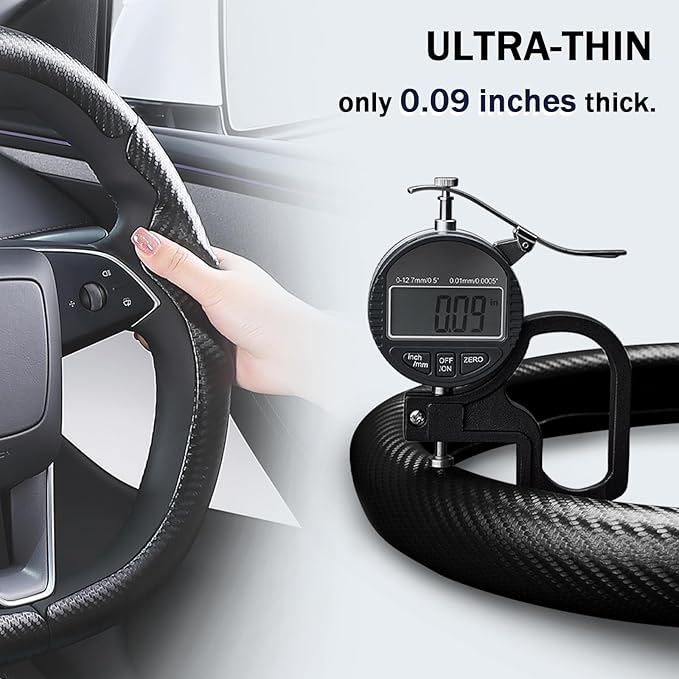 Steering Wheel Cover for Tesla Model Y Juniper (2025- Present) Model 3 Highland (2024- Present), Steering Wheel Accessories for Tesla Model Y Juniper / 3 Highland