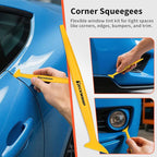 TECKWRAP Vinyl Wrap Tool Kit Window Tint Kit Tools Car Wrap Kit, Squeegee, Retractable Utility Knife, Safety Vinyl Cutter, Vinyl Wrap for Car, Window Tint Car Wrap Vinyl