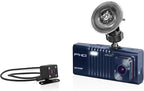 Minolta Dash Camera – 3-Channel 1080P Car DVR with Rear & Interior Cam, Night Vision, 3.0” LCD Screen, G-Sensor, Loop Recordi