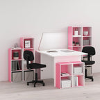 Furinno PASIR Book Shelf, 2-Tier Modern Bookshelf, Open Shelves Bookcase 9 x 12 x 21, Easy Assembly, for Living Room, Bedroom