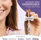 Women’s Bag Charm Key Finder, Car Keychain Hook, Cute Purse Organizer & Tote Bag Accessories, Gifts for Mom - Original
