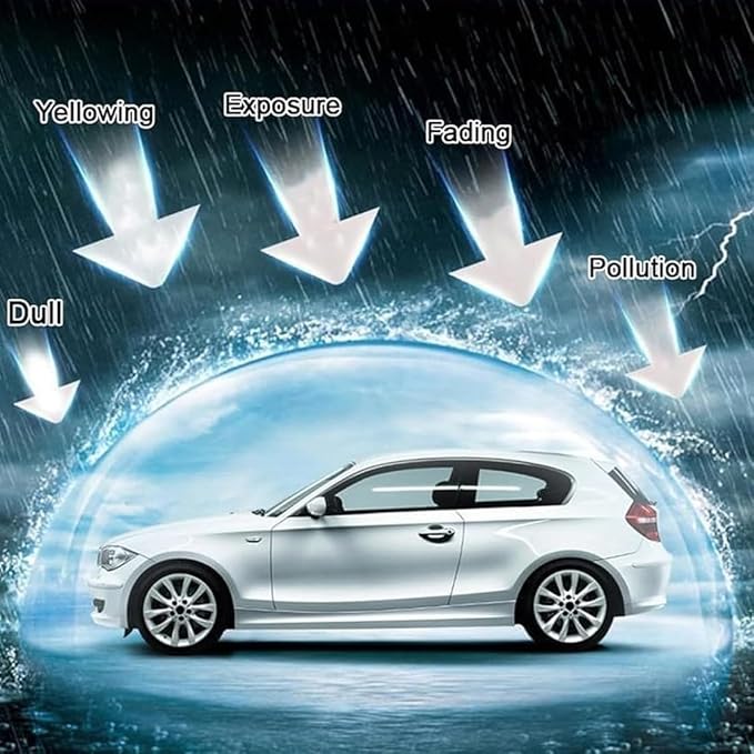 Home & Car Glass Cleaner, 2026 New Oil Film Brush 2.0, High Performance Automotive Oil Film Cleaning Brush with Reusable Foam