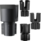 Cup Holder Expander for Car, Cup Expander Compatible with Hydro Flask 32/40oz, Yeti 24/30/36oz, Other Bottles, Large Cup Holder Adapter Fits for Universal Vehicle Car Accessories