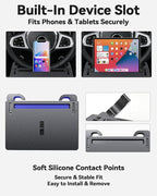 Car Steering Wheel Desk for Laptop, Portable Car Steering Wheel Tray for Eating & Work, Multipurpose Travel Car Table, Steering Wheel Mounted Desk (Parked Use Only)