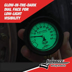 Longacre 50417 0-60 PSI Analog Tire Pressure Gauge, 2 Inch