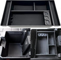 JOJOMARK Center Console Organizer Tray fits for 2019-2022 GMC Sierra/Chevy Silverado 1500 Accessories, 2020-2021 2022 2023 Silverado/Sierra 2500 HD/3500 HD