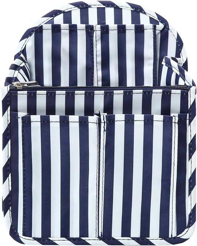 Surblue Backpack Organizer Insert Liner Hanging Travel Rucksack Purse and Handbag Insert Pocket, High-capacity Divider Foldab