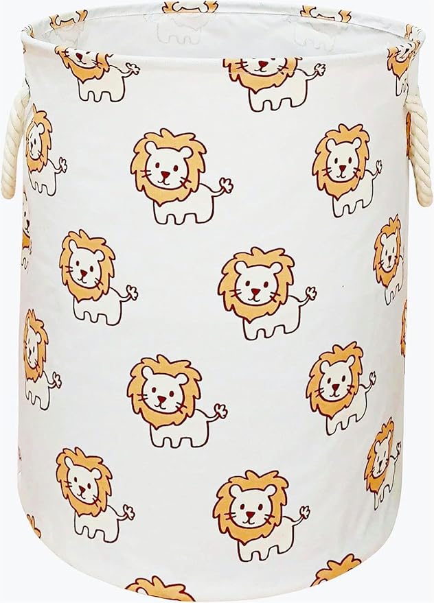 Round Laundry Basket Storage Bins Nursery Hamper Gift Baskets for Home,Office,Home Decor